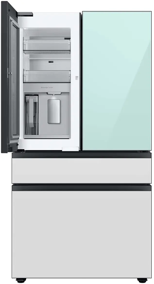 Samsung RF29BB86004M Mint Glass, White Glass