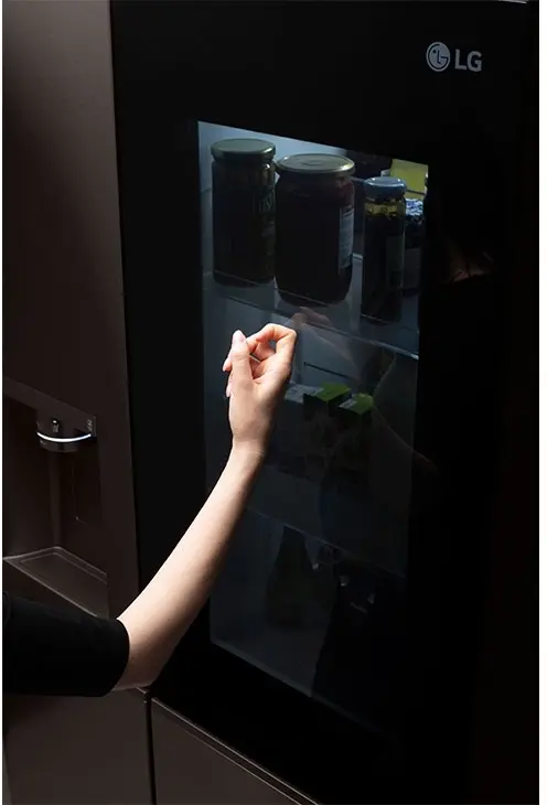 LG LRSOC2306D Printproof Black Stainless Steel