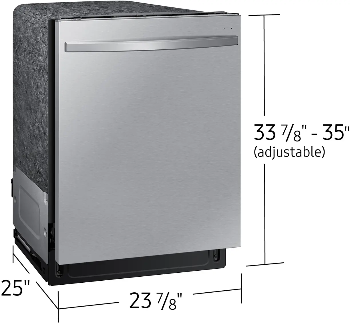Samsung DW80B6061US Fingerprint Resistant Stainless