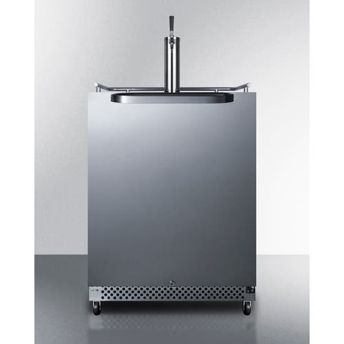 Summit SBC696OSCF Stainless Steel, W/ Taplock, Right Hinge, W/ Tap K...