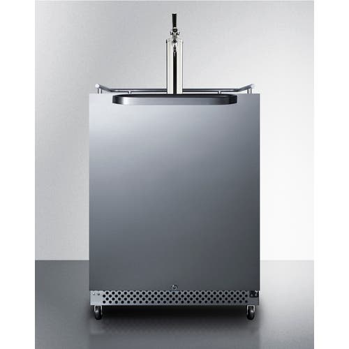 Summit SBC696OSTL Stainless Steel, Right Hinge, W/ Tap Kit