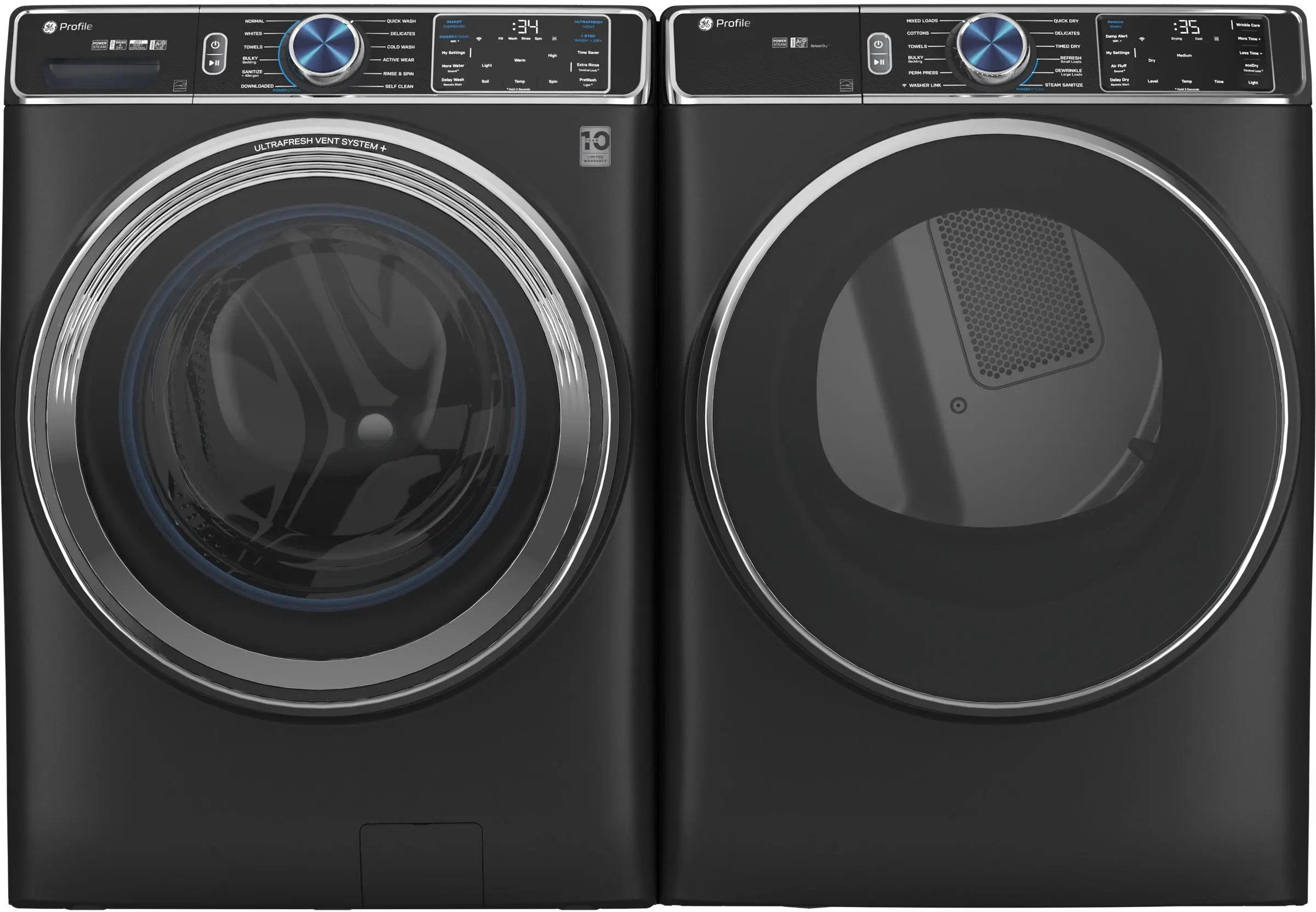 GE PFD95ESPTDS Carbon Graphite