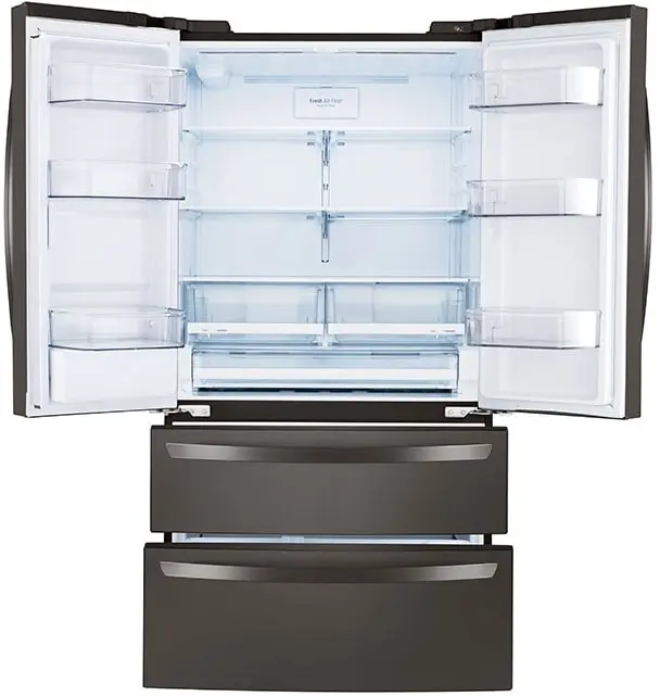 LG LRMWS2906D Black Stainless Steel 
