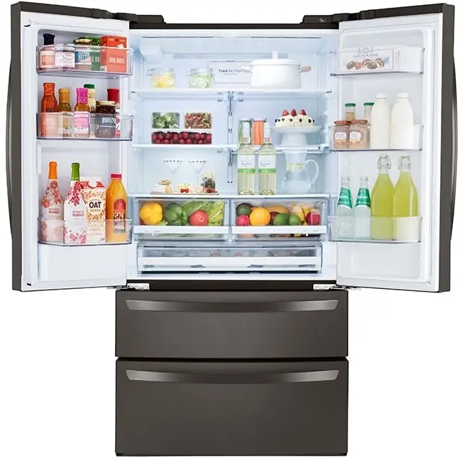 LG LRMWS2906D Black Stainless Steel 