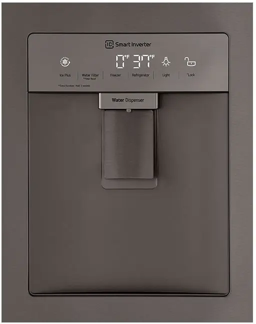 LG LRMWS2906D Black Stainless Steel 