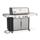 GENESIS S-435s Freestanding Gas Grill with 994 sq. in. Cooking Surface, 4 PureBlu Burners, Side Burner, Extra-Large Sear Zone, Extra Large Prep & Serve Table, and Expandable Top Cooking Grate