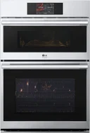 30" Combi Wall Oven, 1.7/ 4.7 cu.ft. 7" LCD Touch-Screen Control, Instaview, Steam Sous Vide, Air Fry