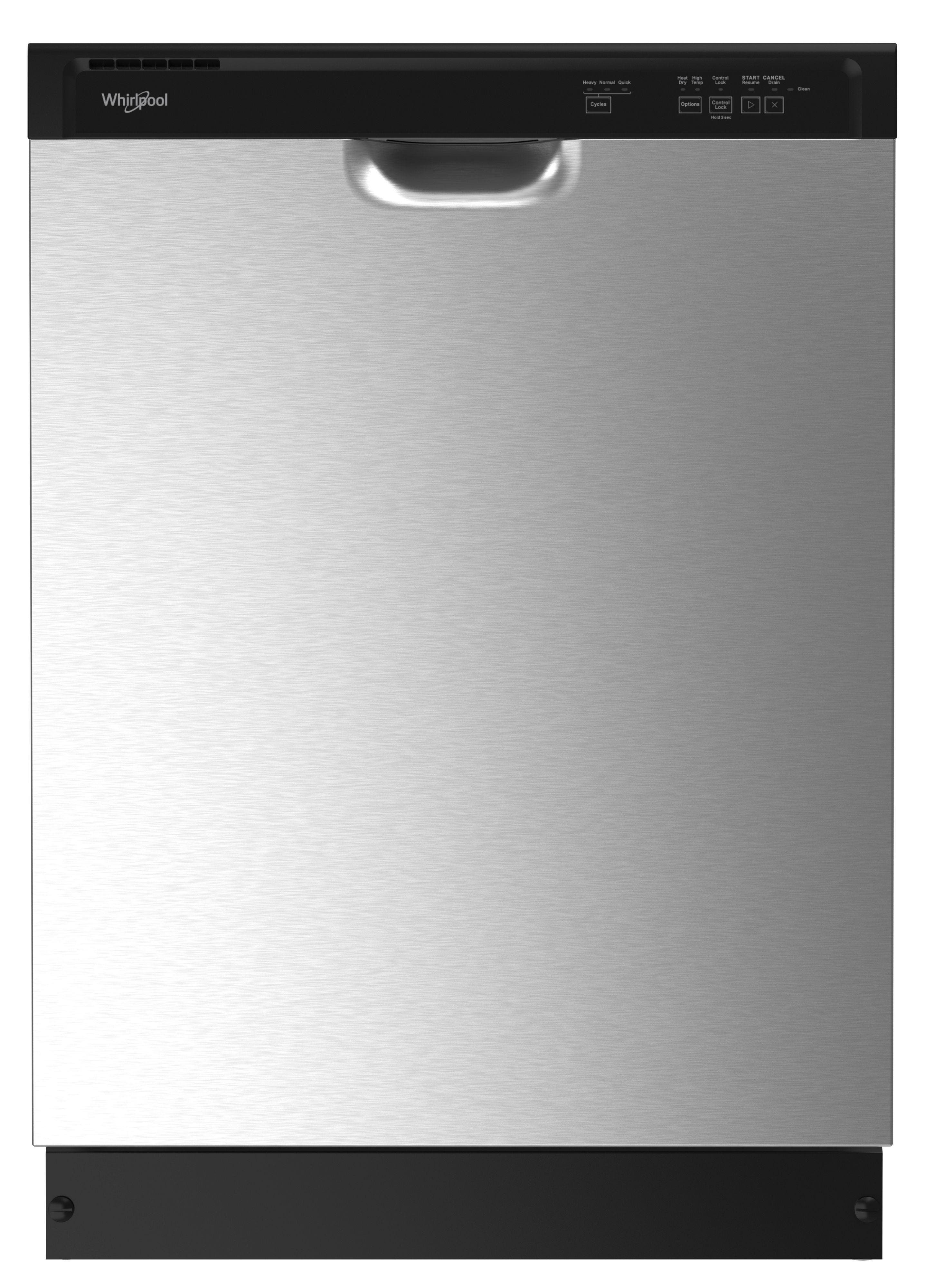 Whirlpool WDF340PAMM Monochromatic Stainless Steel