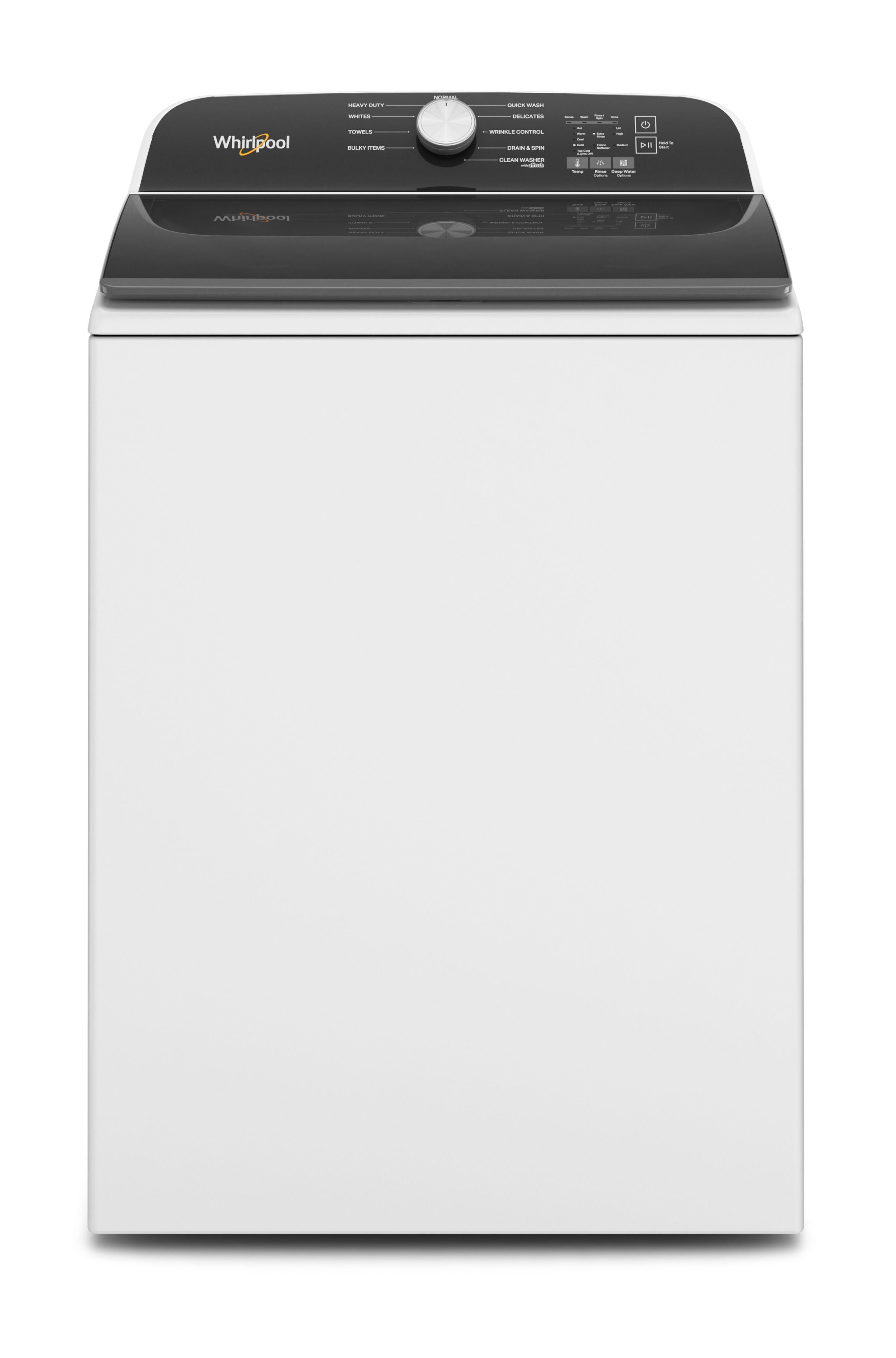 Whirlpool WTW500CMW 5.3 Cu. Ft. Large Capacity Top Load Washer