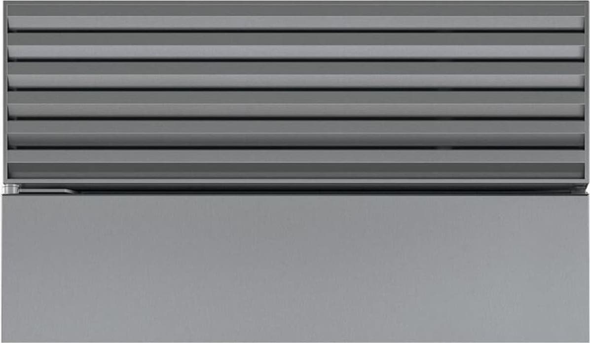Classic 36" Stainless Steel Pro Louvered Grille - 84" Finished Height