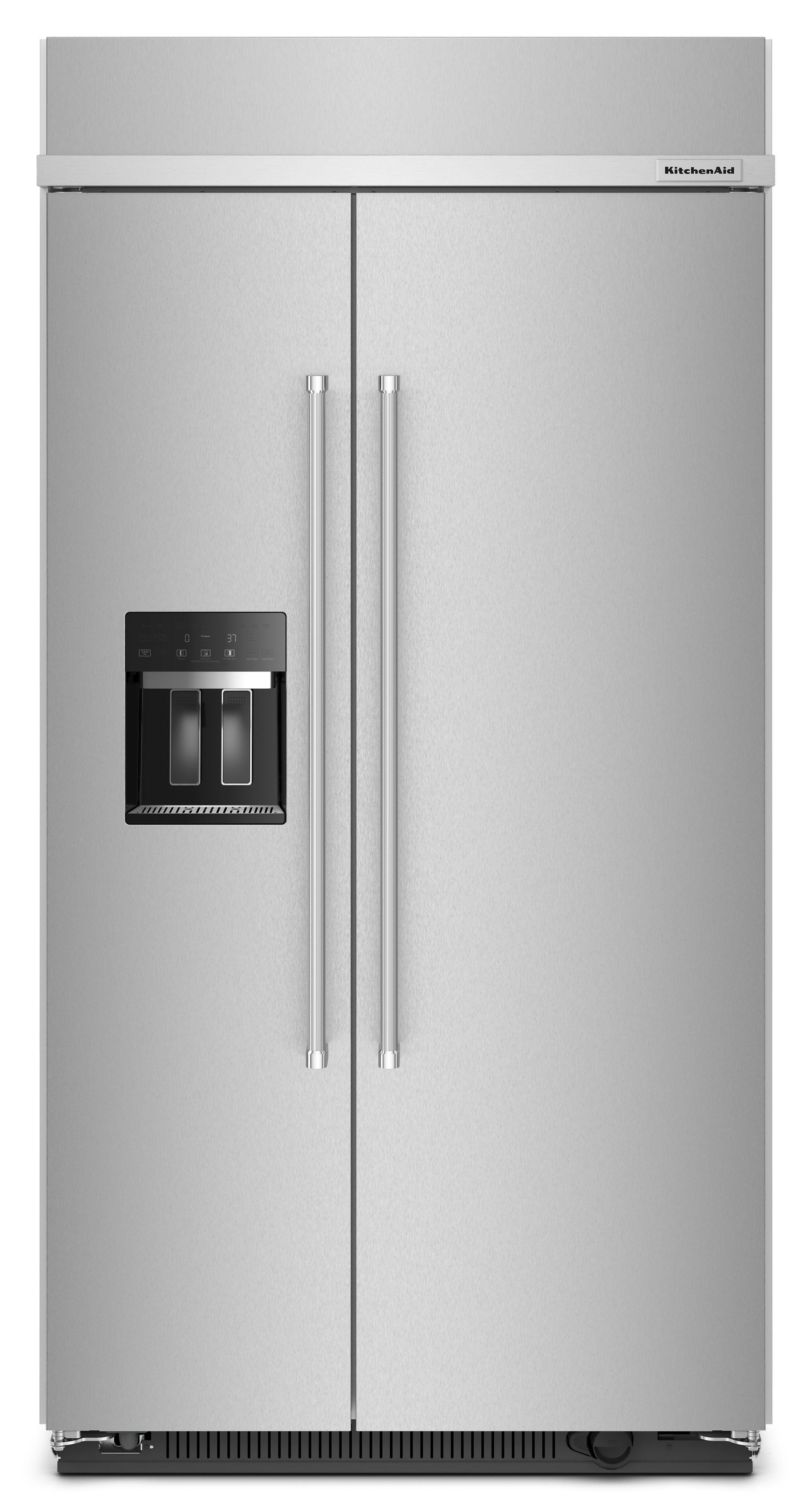 KitchenAid Built-In Fridge (KBSD702MPS) - Stainless Steel with PrintShield™ Finish KitchenAid Built-In Fridge (KBSD702MPS) - Stainless Steel with PrintShield™ Finish
