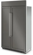 48 Inch Built-In Side-by-Side Refrigerator with 30 cu. ft. Capacity, 4 Shelves, Under-Shelf Prep Zone, FreshChill™ Drawer, ExtendFresh™ Temp System, Auto Ice Maker, and Star-K