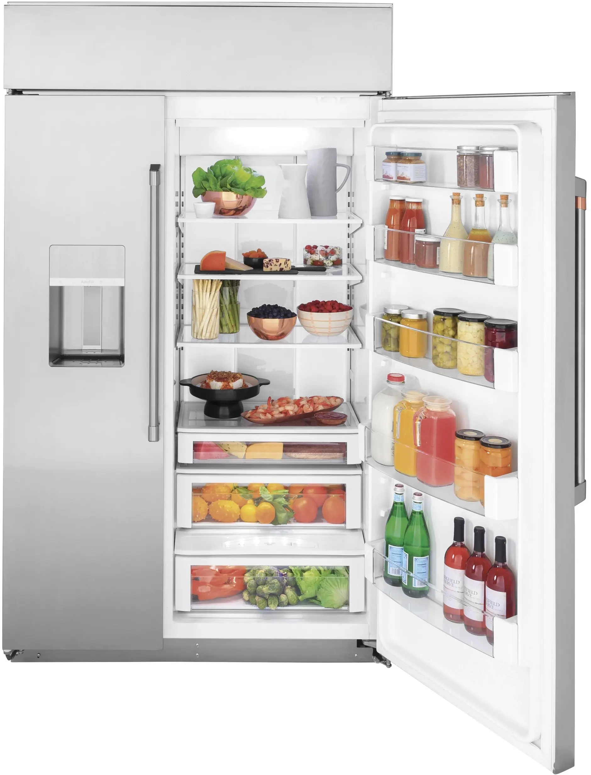 Cafe CSB48YP2RS1 With Dispensar, Stainless Steel