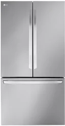 27 cu ft. 3 Door French Door Counter Depth Refrigerator with Internal Water Dispenser