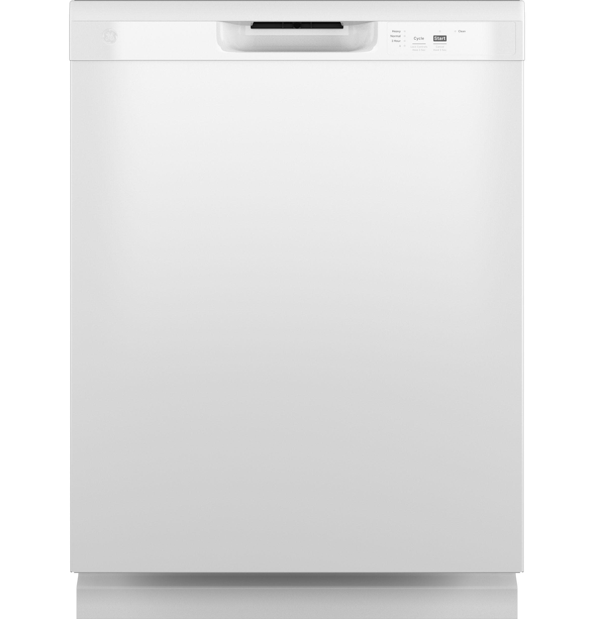 GE GDF460PGTWW White on White