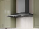 Anzio Wall Mount Hood, BriteStripe Lighting, 600 CFM