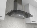 Ravenna Wall Mount Hood, BriteStripe Lighting, 600 CFM