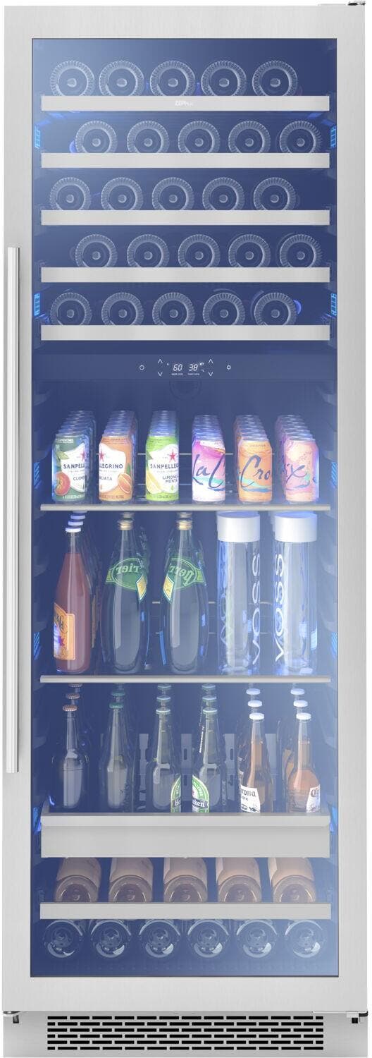 Zephyr PRWB24F02AG 24 Inch, Stainless Steel W/ Glass Door