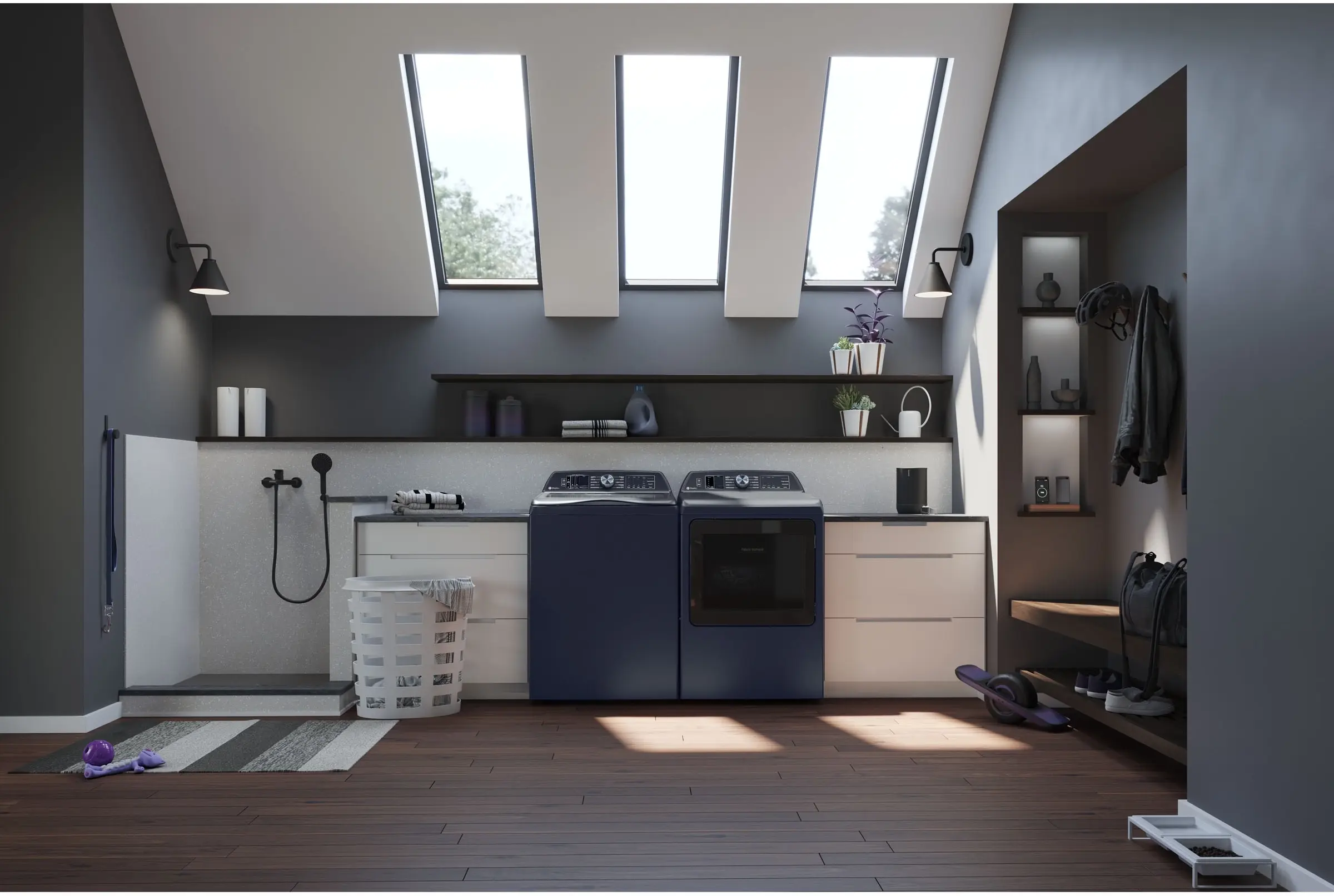GE PTW900BPTRS Sapphire Blue