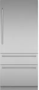 36 Inch Built-In Bottom Mount Smart Refrigerator with 19 cu. ft. Total Capacity, ThermaFlex™ Drawer, Internal Water Dispenser, and Ice Maker