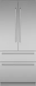 36 Inch Built-In 4-Door French Door Smart Refrigerator with 16.2 cu. ft. Total Capacity, Internal Water Dispenser, and Ice Maker