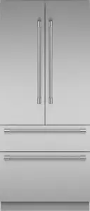 36 Inch Built-In 4-Door French Door Smart Refrigerator with 16.2 cu. ft. Total Capacity, Internal Water Dispenser, and Ice Maker