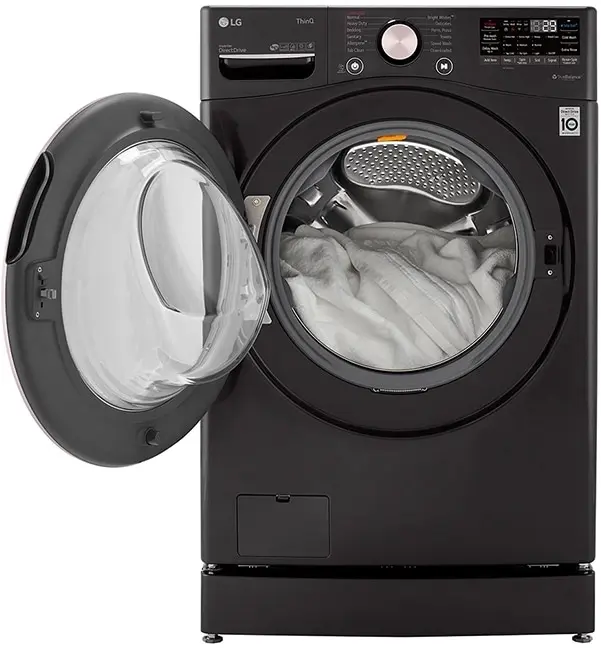 LG WDPS1B Black Steel