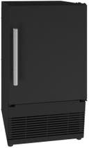 15 Inch Crescent Ice Maker with 25lb Daily Production & Storage, Field Reversible, On / off switch, and No Drain Required