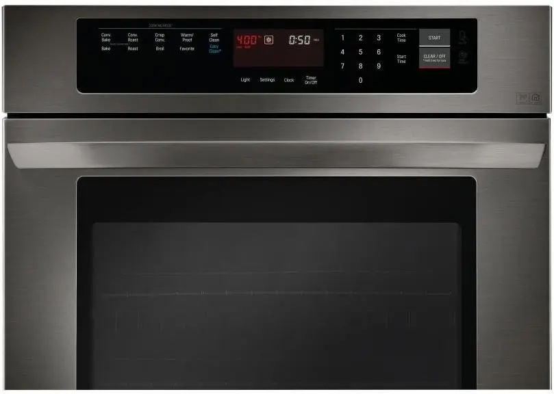 LG LWS3063BD Black Stainless Steel