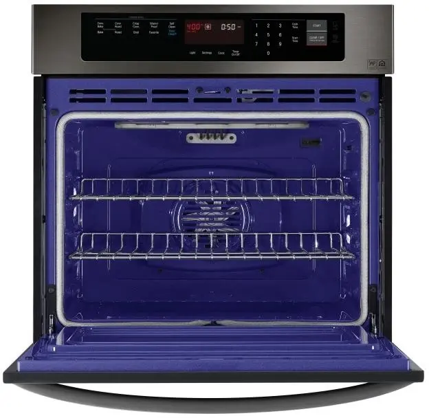 LG LWS3063BD Black Stainless Steel