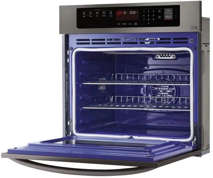 LG LWS3063BD Black Stainless Steel