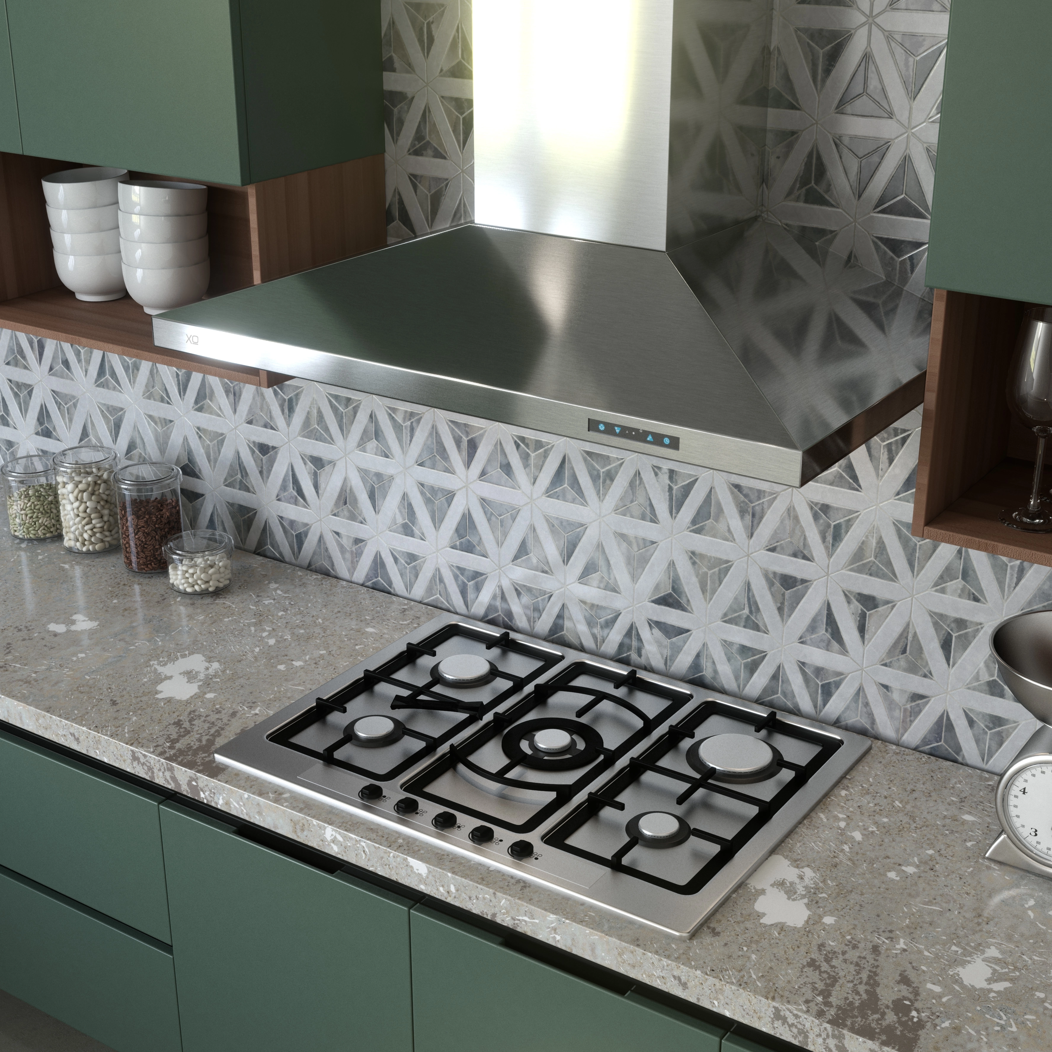 XO Ventilation XOJ42SC Stainless Steel, 42 Inch