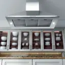CCC 600/395 CFM Island Chimney Hood 