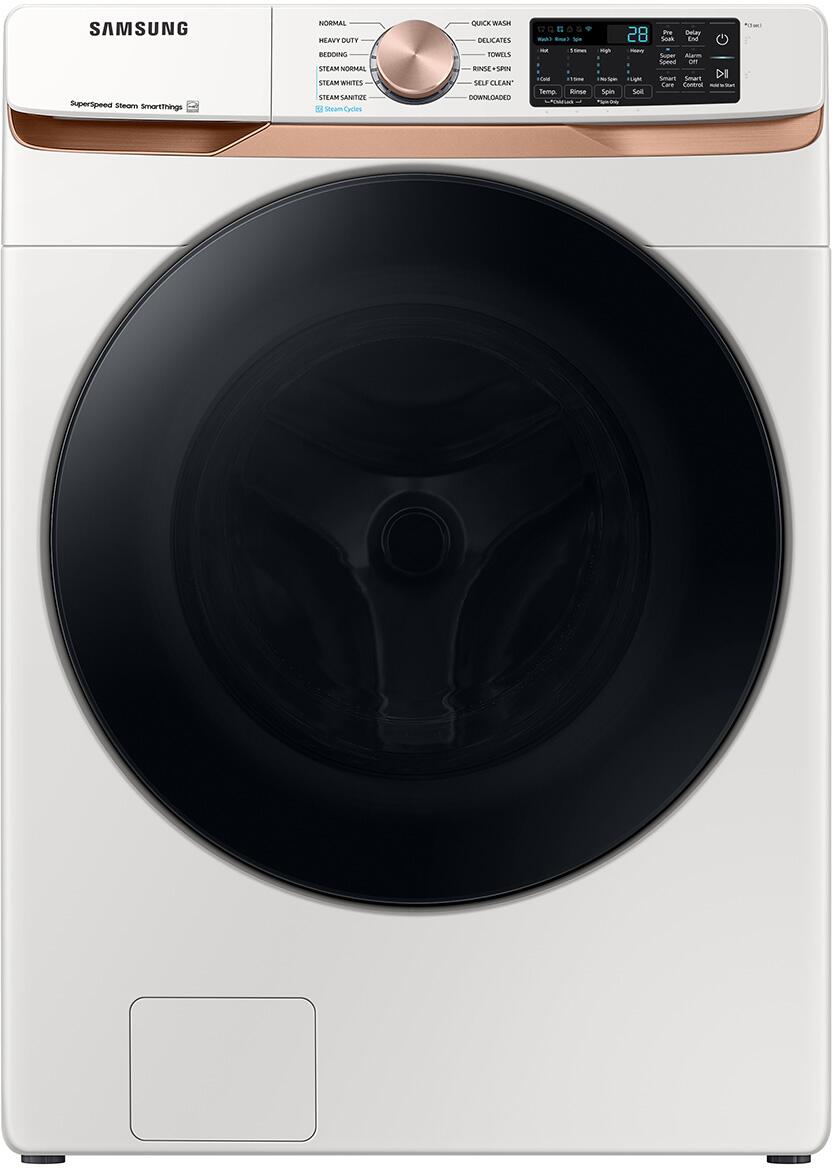 Samsung DVG50BG8300E 7.5 Smart Gas Dryer Ivory | Plesser's Appliances