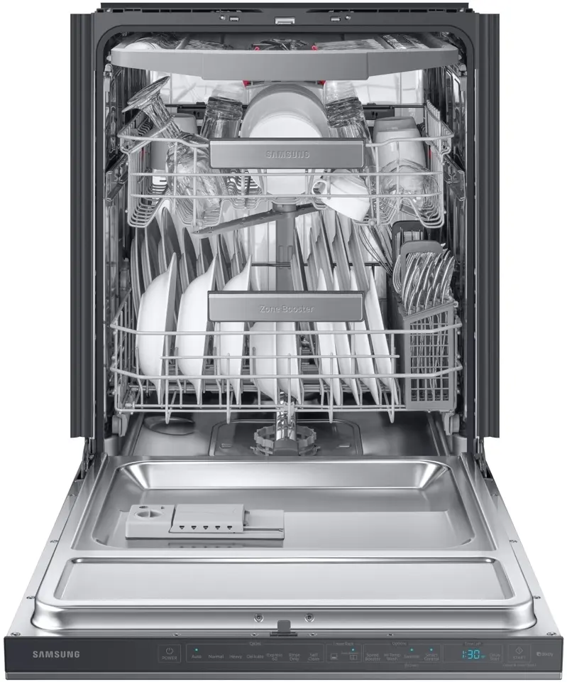 Samsung DW80R9950UG Fingerprint Resistant Black Stainless Steel