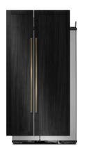 42 Inch Counter Depth Built-In Side By Side Refrigerator with 25.6 Cu. Ft. Total Capacity, Daring Obsidian Interior, Precision Temperature Management™ System, Advanced Climate Control Drawer, Automatic Ice Maker, STAR K Certified and UL Listed