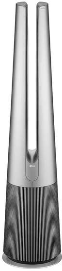 PuriCare AeroTower Air Purifying Fan with UV, Silver