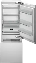 30 Inch Built-In Bottom Mount Refrigerator with 16 Cu. Ft. Total Capacity, Precise Temperature Control, Digital LED Touch Interface, Ice Maker, Internal Water Dispenser, ADA Compliant, and ENERGY STAR® Certified