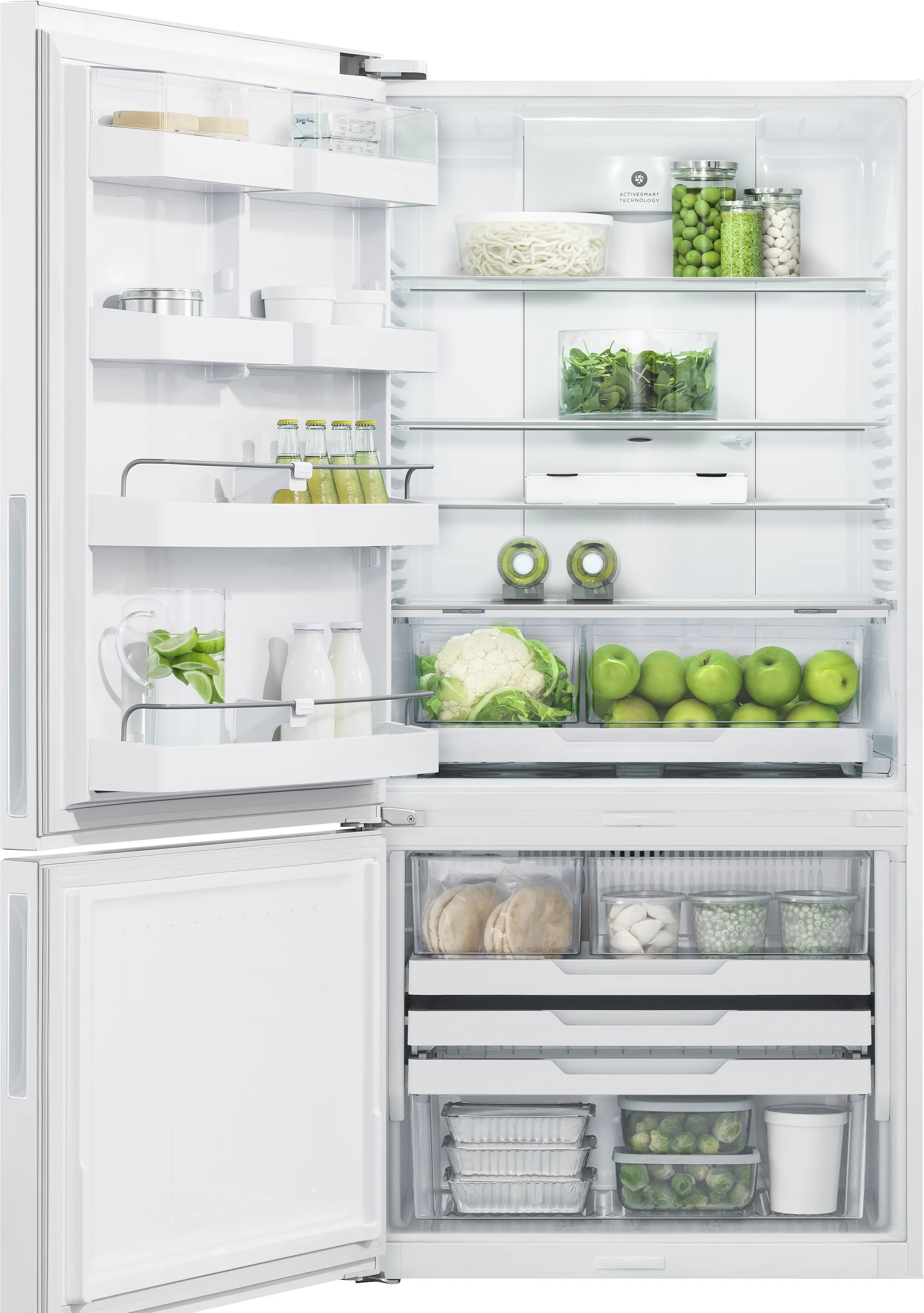Fisher Paykel RF170BLPW6N White, Left Hinge