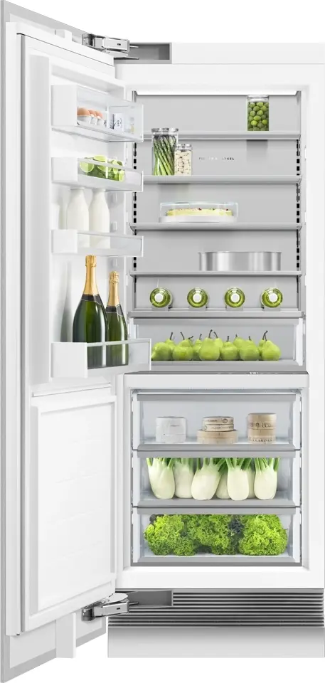 Fisher Paykel RS3084SL1 Panel Ready, Left Hinge with White Interior