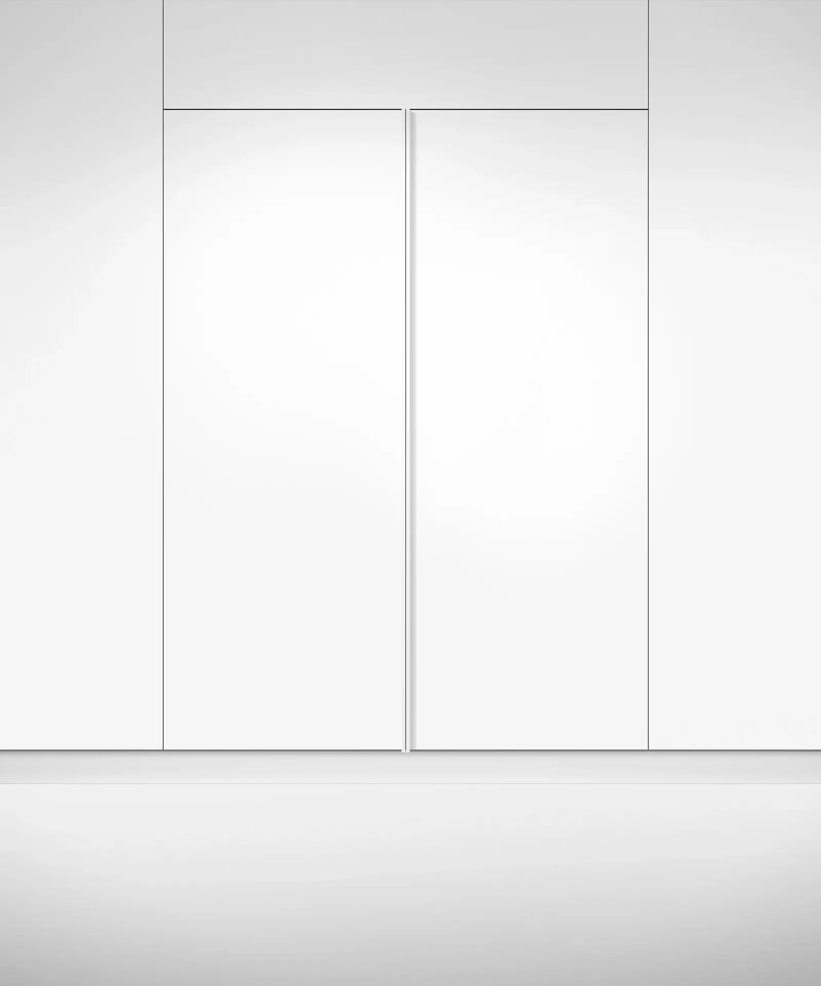 Fisher Paykel RS3084SR1 Panel Ready, Right Hinge with White Interior