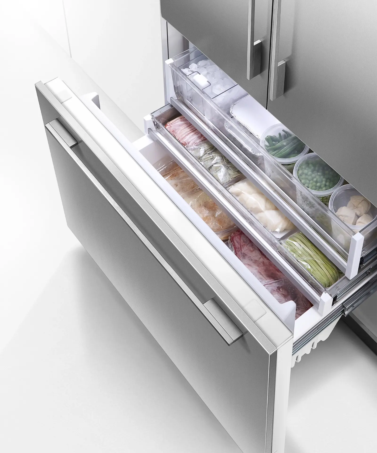 Fisher Paykel RS36A72U1N 36 Inch Built-in French Door Refrigerator