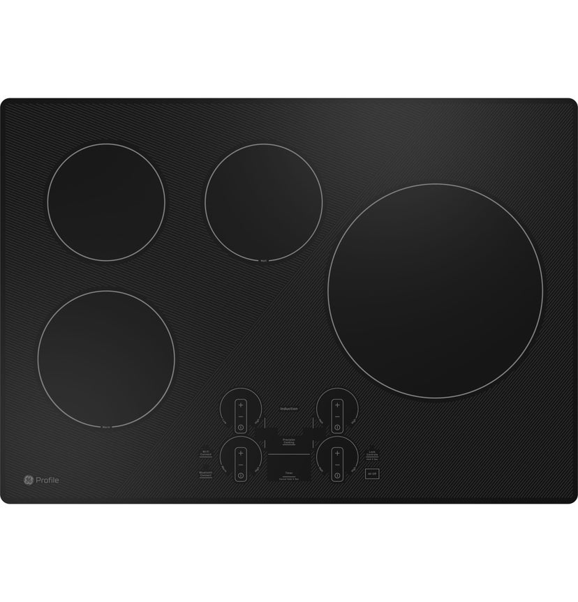 GE PHP7030DTBB 30 Inch Induction Smart Cooktop with 4 Induction E...