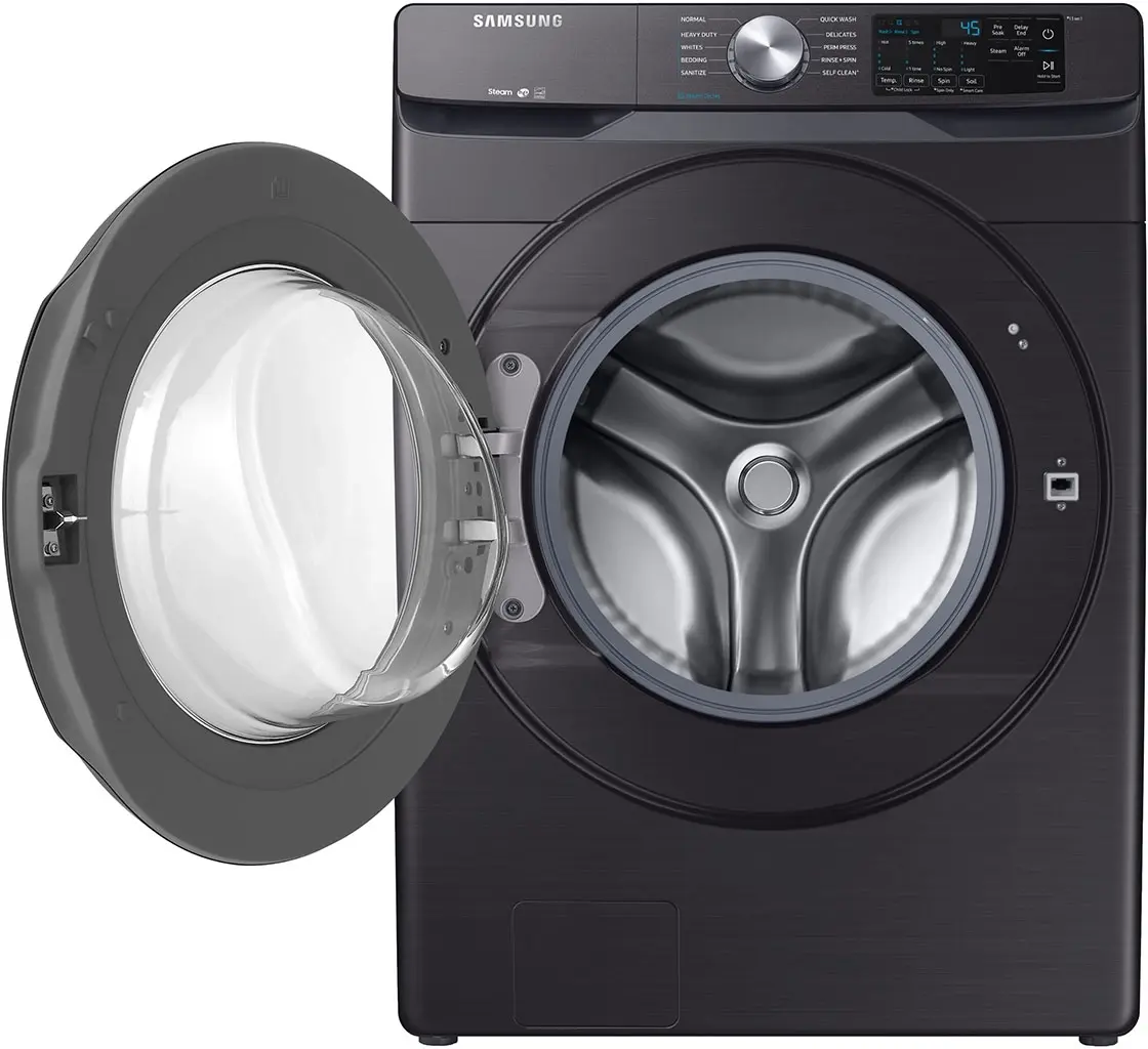 Samsung WF45R6100AV Fingerprint Resistant Black Stainless Steel