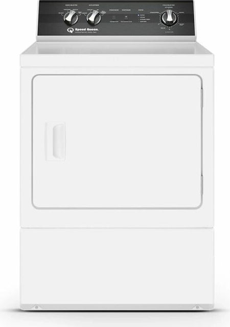 Speed Queen DR5004WG 27 Inch Gas Dryer White | Plesser's Appliances