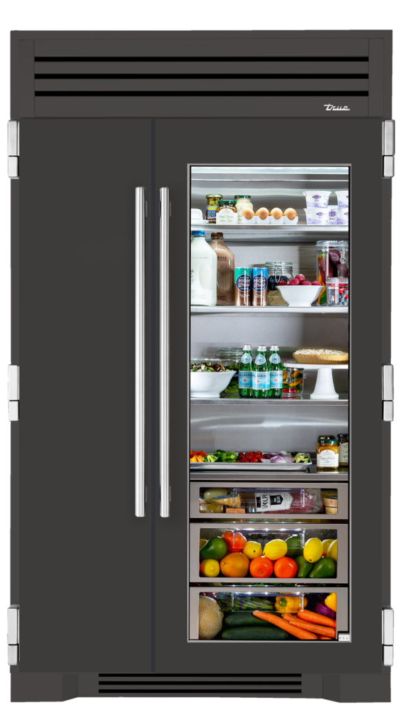 True Residential TR48SBSSGC Stainless Glass Door