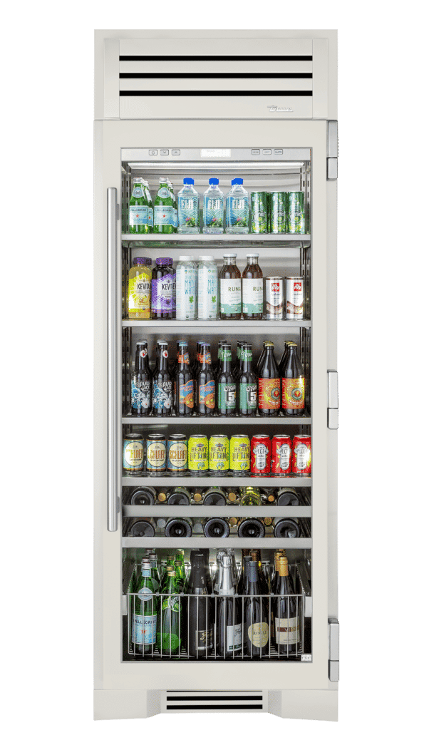 True Residential TR30BEVRSGC Stainless Glass Door, Right Hinge