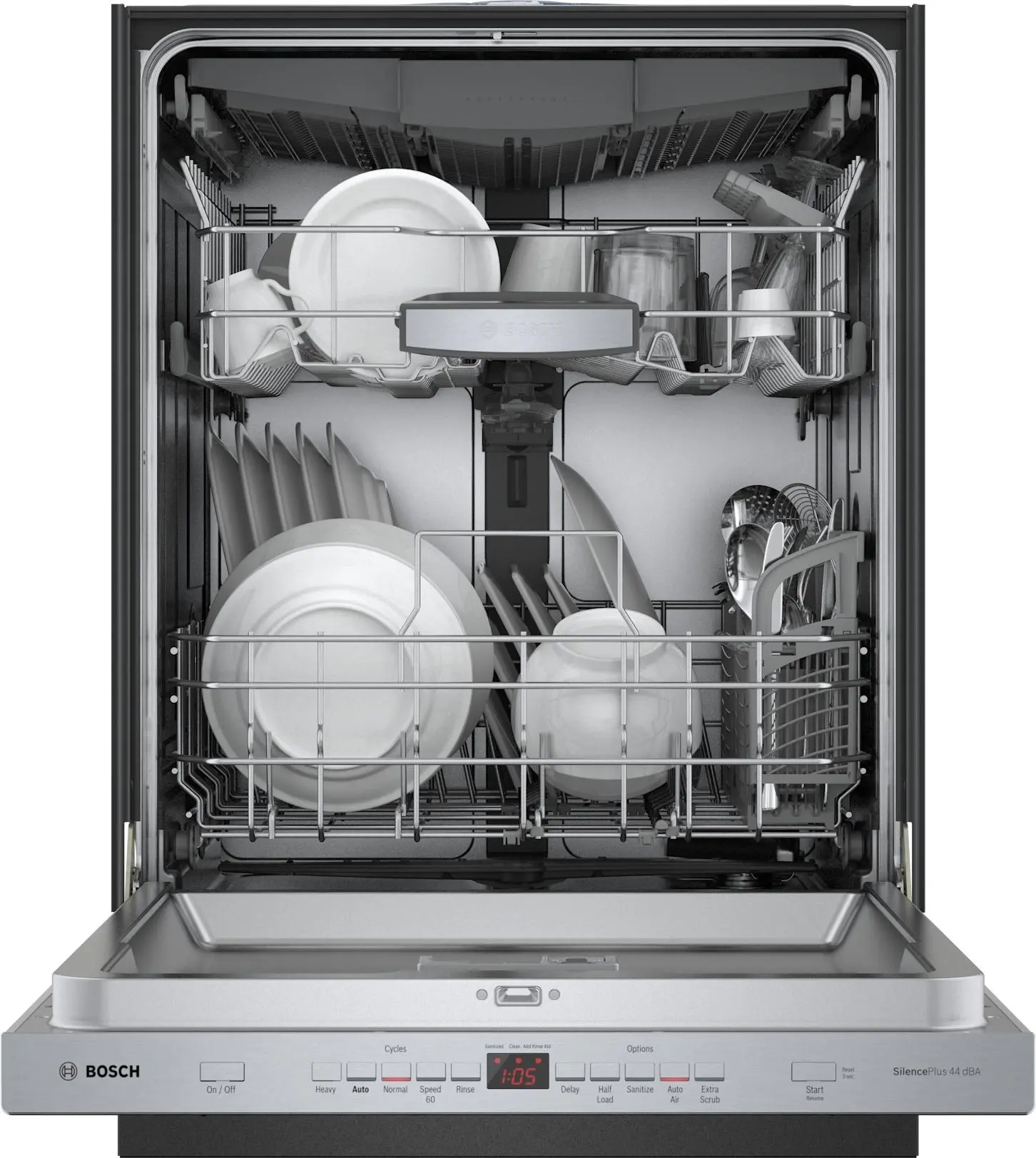 Bosch SHP865ZD5N Stainless Steel