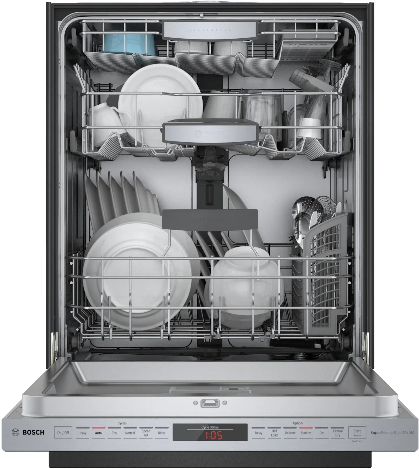 Bosch SHPM88Z75N Stainless Steel