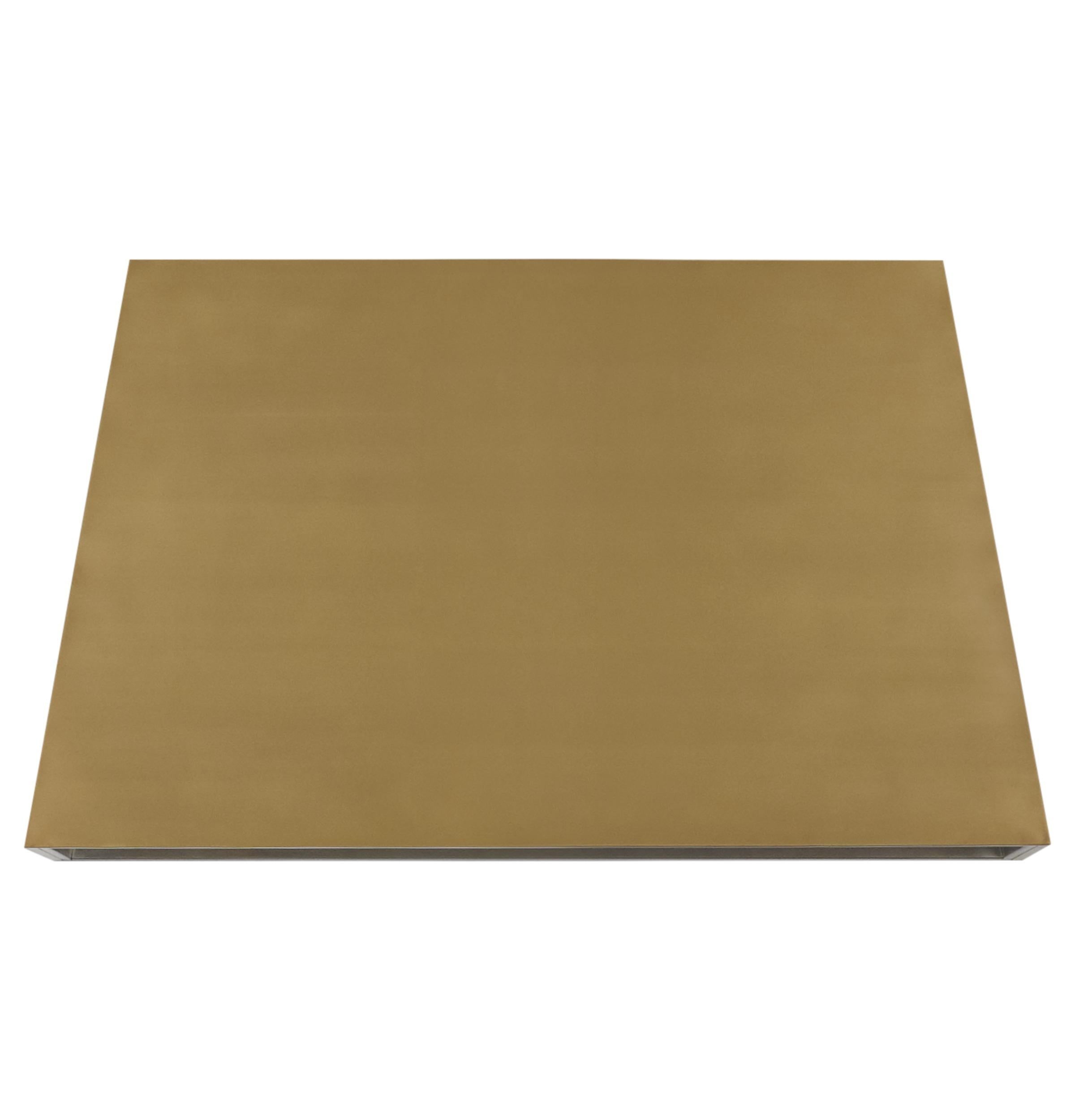 Monogram ZVC48DTB1 Designer Collection 48 Inch Custom Hood: Brass